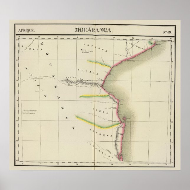 Poster Moçambique, Zimbabué 49 (Frente)