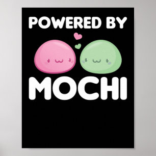 Poster Mochi - Sorvete Kawaii Mochi