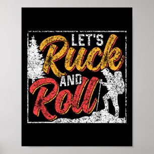 Poster Mochila De Treino Vamos Ruck E Roll Rucksack Ruck