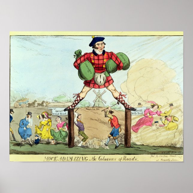 Pôster Mock-Adam-izing: o Colósso das Estradas (Frente)