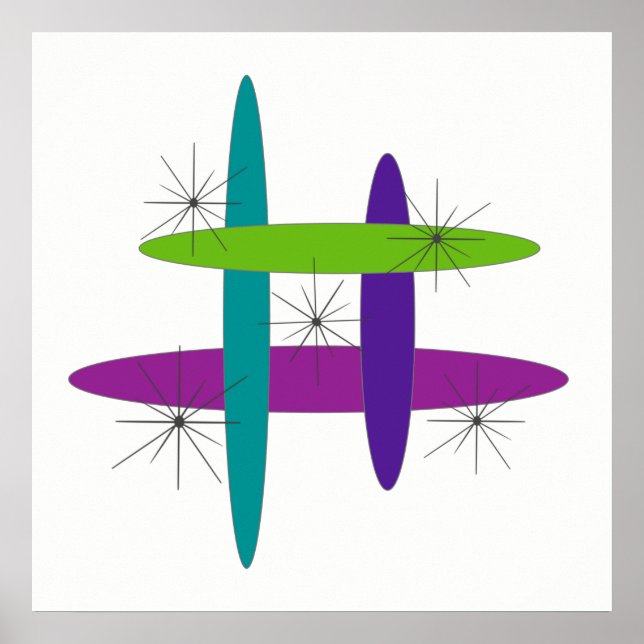 Pôster Mod Elliptical (Frente)