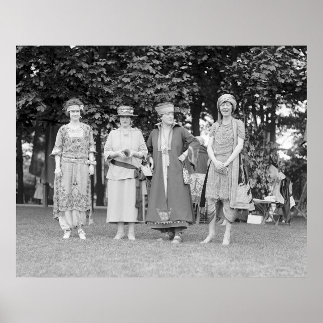 Pôster Moda das 1920 (Frente)