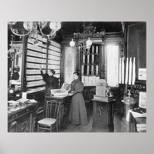 Pôster Moda de Berlim, 1890 (Frente)