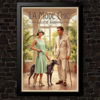 Moda de propaganda Vintage dos anos 1920