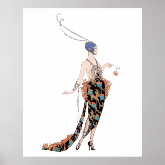 Poster moda feminina de 1919 (Frente)