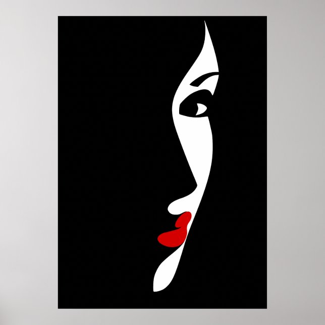 Poster Moda Feminina Inspirada em Pop Art 5 (Frente)