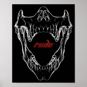Poster Moda Streetwear Vintage Retro Estampa Costas Y2k