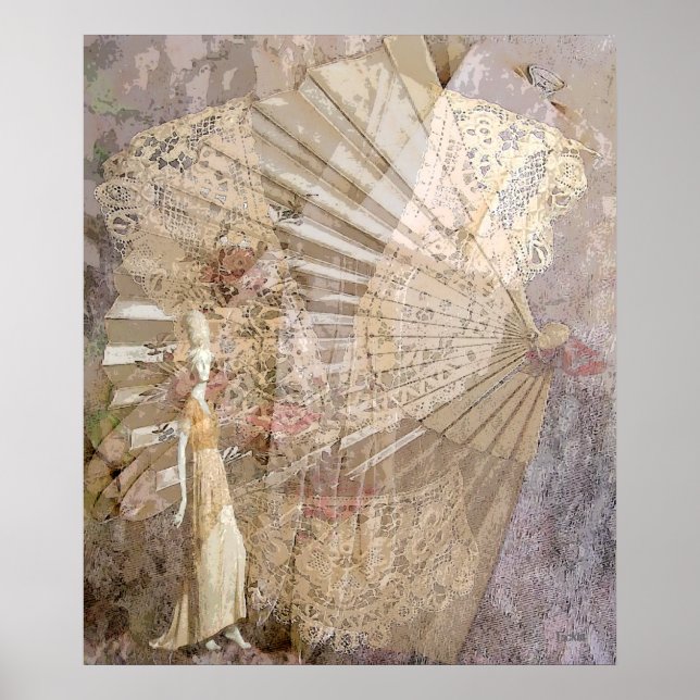 Poster Moda Vitoriana e Lace (Frente)