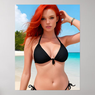 Poster Modelo Bikini