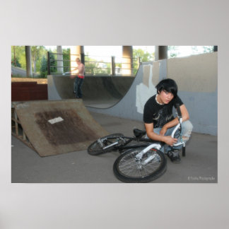 Pôster Modelo BMX do Scenester