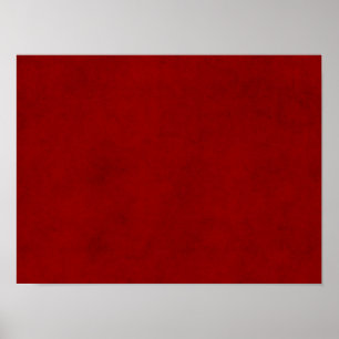 Pôster Modelo carmesim vermelho do papel de pergaminho do