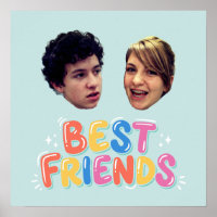Modelo de foto de melhores amigos engraçados