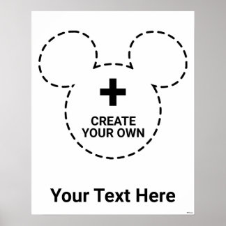 Poster Modelo de Texto