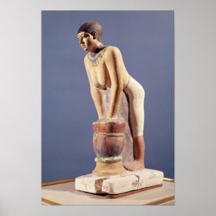 Pôster Modelo de uma cerveja do fazer da mulher, reino