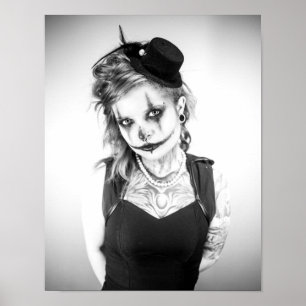 Pôster Modelo Tattooed - Ashley Lynn