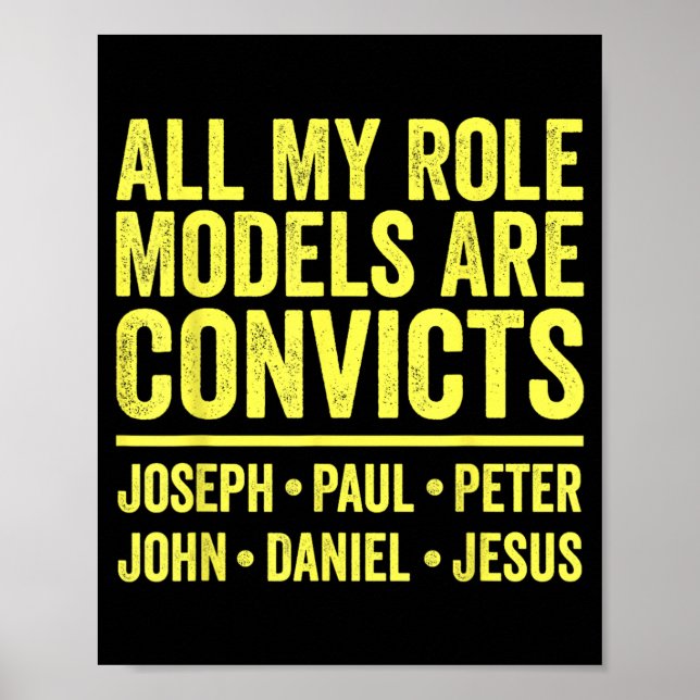 Poster Modelos de Papel são Condenados Joseph Paul Peter  (Frente)
