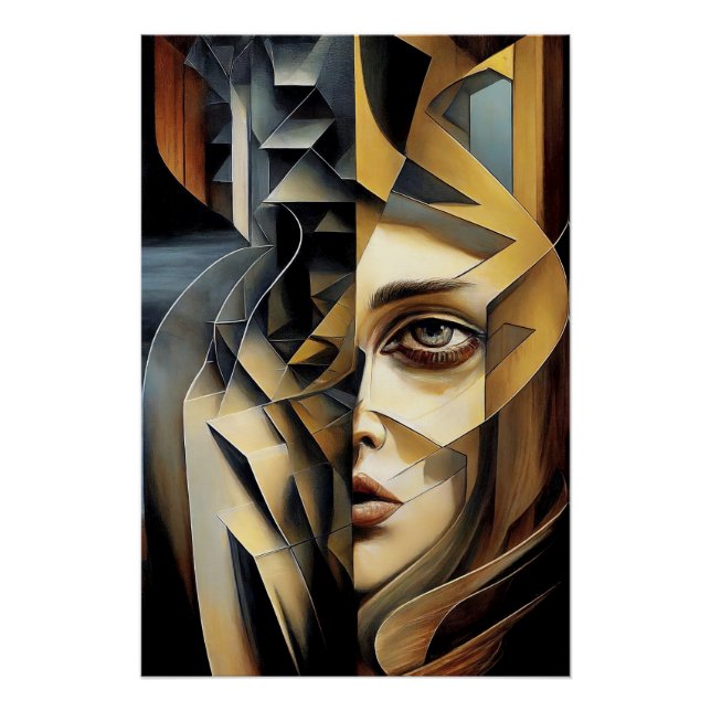 Pôster Modern Abstractions (Frente)