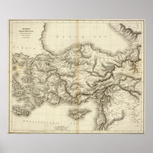 Poster Modern Asia Menor (Frente)