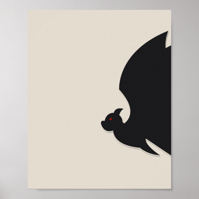 Poster Modern bat (Frente)
