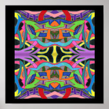 Modern Bold Manly Colorful Line Drawing