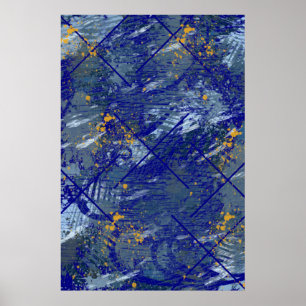 Poster Modern Criss Cross
