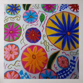 Poster Modern Floral