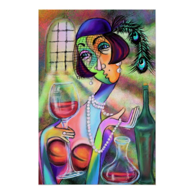 Pôster Modern Lady Pearl Poster (Frente)