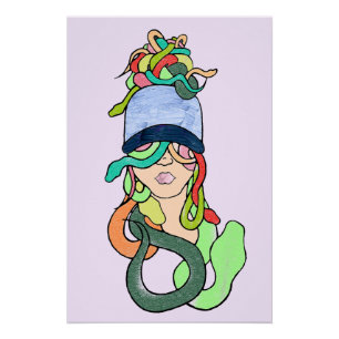 Pôster Modern Medusa