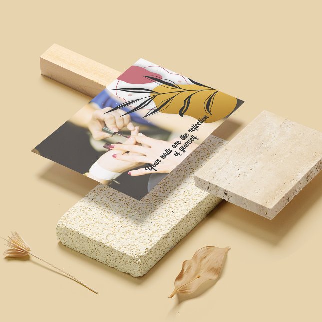 Poster Modern Nail Salon Wall Print (Criador carregado)