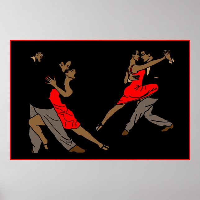 Pôster modern poster2black (Frente)