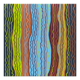 Pôster Modern Squiggles 4 Perfect Poster