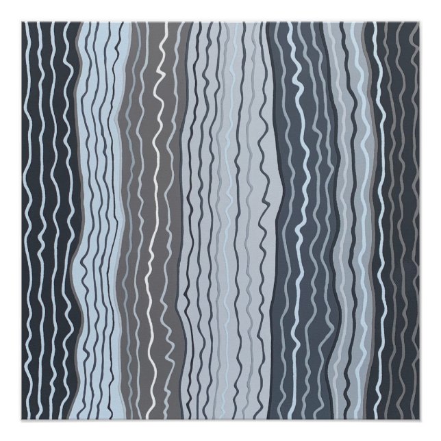 Pôster Modern Squiggles 5 Perfect Poster (Frente)