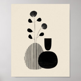 Poster Modern Still Life – Minimalist Botanical Print