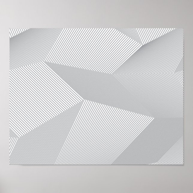 Poster Modern, trendy, cool, simple, artistic pattern (Frente)