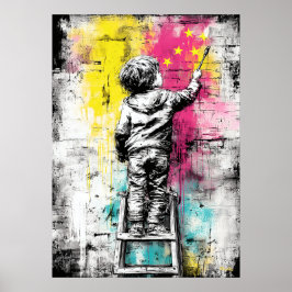 Poster Modern Urban Dreamer Contemporary Wall Art