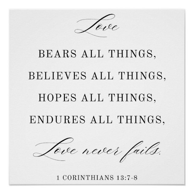 Pôster Modern Wedding Quote Backdrop Tapestry  (Frente)