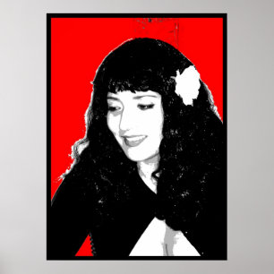 Poster moderno de Bettie do dia