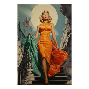 Pôster Moderno do século médio