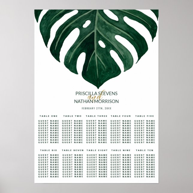 Poster Moderno Gráfico de Dourados Queijos Tropicais Suíç (Frente)