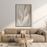 Poster Moderno Neutro Deixa Arte Estética De Parede<br><div class="desc">Esta Arte de Parede Estética Moderna e Neutra Deixa-se ser uma escolha excelente para um interior neutro ou boêmico. Encontre peças correspondentes na nossa loja para criar a parede da galeria.</div>