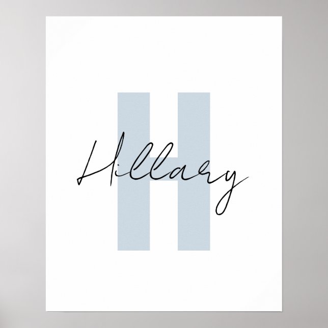 Poster Moderno personalizado simples Personalizado  (Frente)