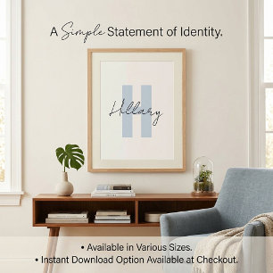 Poster Moderno personalizado simples Personalizado
