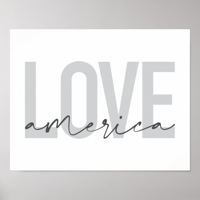 Poster Moderno, simples, chic, legal design da América do (Frente)