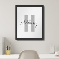 Moderno simples personalizado Personalizado