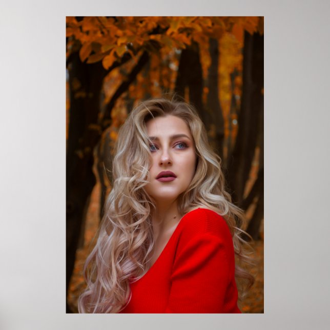 Poster Moderno Simples Personalizado Uma Foto (Frente)