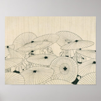 Poster Moderno Ukiyoe por Komura Settai