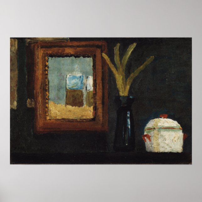 Poster Modersohn-Becker - Açucareiro E Jacinto (Frente)