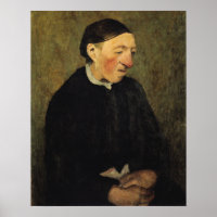 Modersohn-Becker - Mulher Idosa Com Lenço