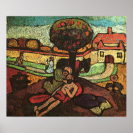 Poster Modersohn-Becker - O Bom Samaritano 1907