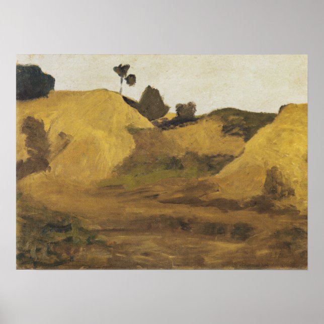 Poster Modersohn-Becker - Pit De Areia Em Weyersberg 1899 (Frente)
